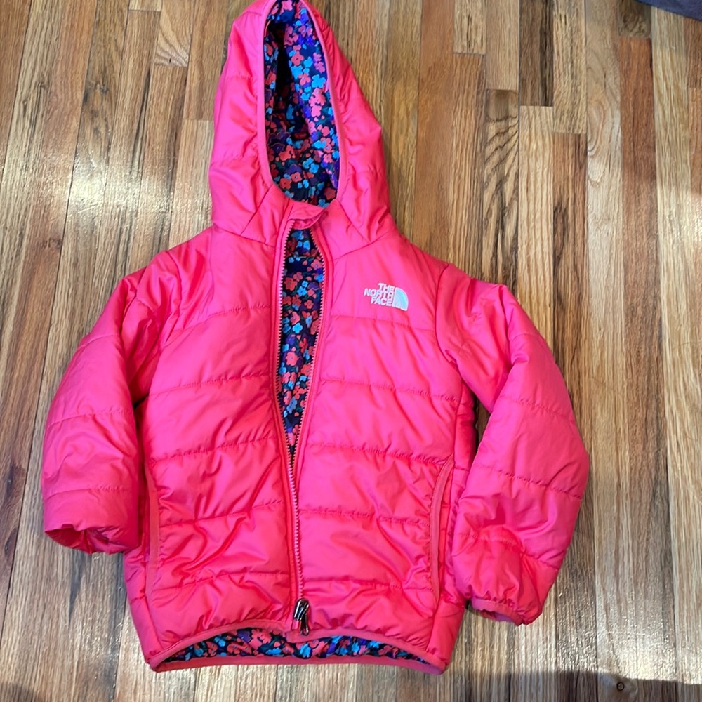 Toddler Girl 5T The North Face Reversible Puffer Jacket